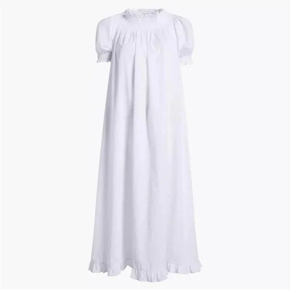 Hill House Caroline Nap dress size S Swiss dot white - Picture 6 of 13